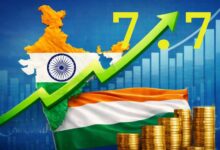 भारत की अर्थव्यवस्था ने दिखाई दमदार रफ्तार: FY26 में 7.7% GDP ग्रोथ, अगले साल भी मजबूत रहने के संकेत