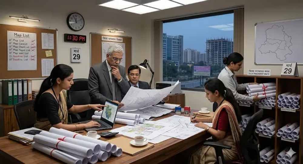 यूपी सरकार का बड़ा फैसला: जिला पंचायतों से पास नक्शे अब एक साल तक होंगे वैध, मिलेगी 75% शुल्क छूट यूपी सरकार का बड़ा फैसला: जिला पंचायतों से पास नक्शे अब एक साल तक होंगे वैध, मिलेगी 75% शुल्क छूट