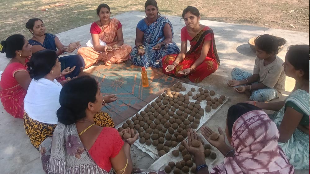 सीड बॉल बनाकर प्रकृति संरक्षण की अनूठी पहल, हरित जशपुर के निर्माण पर जोर सीड बॉल बनाकर प्रकृति संरक्षण की अनूठी पहल, हरित जशपुर के निर्माण पर जोर
