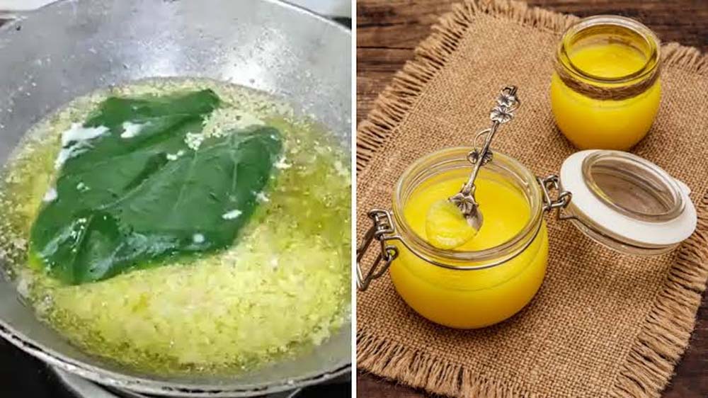 घर पर शुद्ध देसी घी बनाने की आसान ट्रिक: बिना मिक्सर सिर्फ 5 मिनट में मक्खन तैयार घर पर शुद्ध देसी घी बनाने की आसान ट्रिक: बिना मिक्सर सिर्फ 5 मिनट में मक्खन तैयार