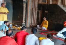 भोजशाला पहुंचे विधायक रामेश्वर शर्मा, बोले- मुस्लिम समाज सत्य स्वीकार कर धरोहर हिंदुओं को सौंपे