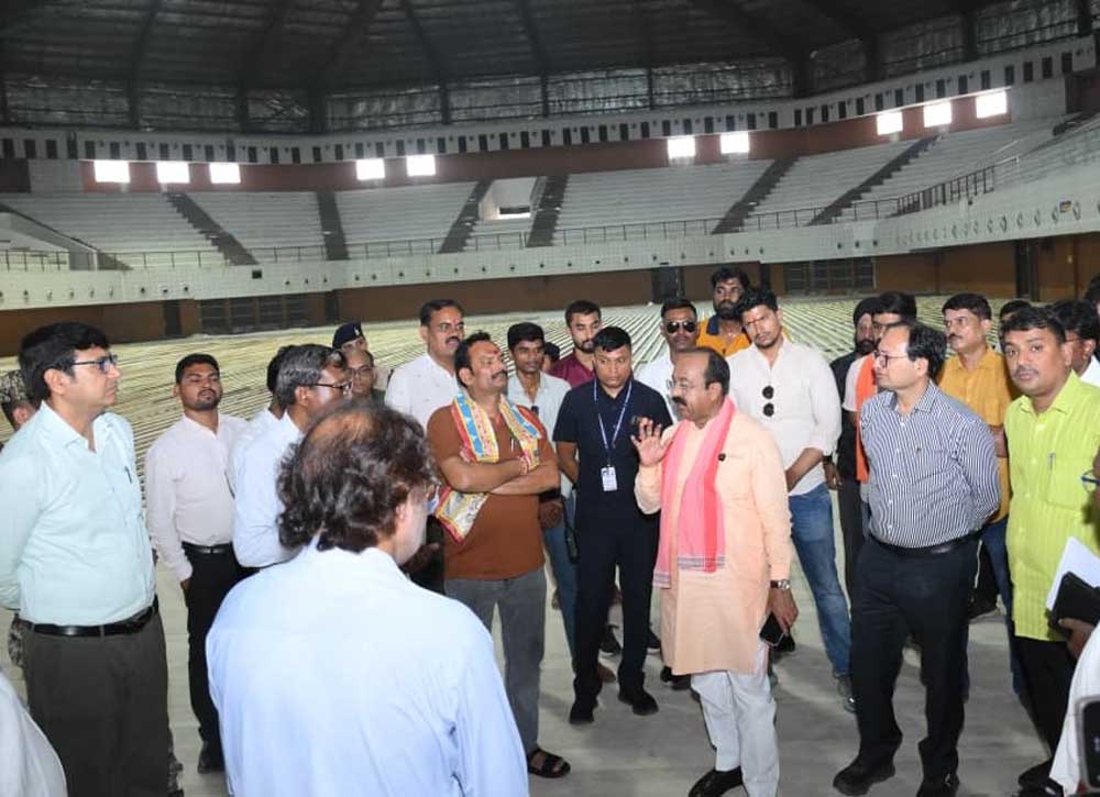 बहतराई खेल प्रशिक्षण केन्द्र में निर्माण और मरम्मत के कार्यों में देरी पर भड़के उप मुख्यमंत्री अरुण साव बहतराई खेल प्रशिक्षण केन्द्र में निर्माण और मरम्मत के कार्यों में देरी पर भड़के उप मुख्यमंत्री अरुण साव