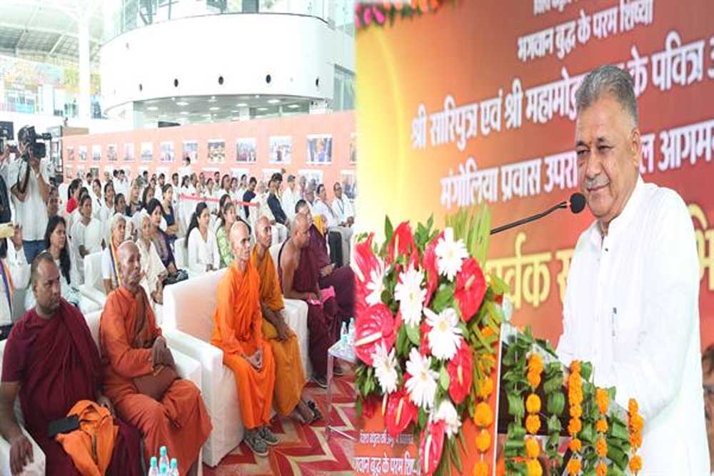 भगवान बुद्ध के करुणा, शांति और वैश्विक बंधुत्व के संदेश को विश्वभर में आगे बढ़ा रहे हैं प्रधानमंत्री मोदी : मंत्री परमार भगवान बुद्ध के करुणा, शांति और वैश्विक बंधुत्व के संदेश को विश्वभर में आगे बढ़ा रहे हैं प्रधानमंत्री मोदी : मंत्री परमार