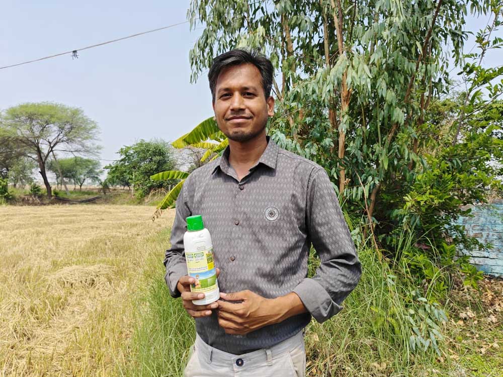 नैनो तकनीक से शैलेंद्र ने पकड़ी आधुनिक खेती की राह, बने मिसाल नैनो तकनीक से शैलेंद्र ने पकड़ी आधुनिक खेती की राह, बने मिसाल