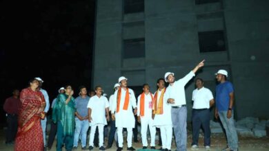 निर्माणाधीन मेडिकल कॉलेज पहुंचे स्वास्थ्य मंत्री जायसवाल, गुणवत्ता और तय समय में काम पूरा करने के दिए निर्देश