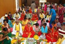 मुख्यमंत्री कन्या विवाह योजना के तहत जगदलपुर में 17 जोड़ों ने थामा एक-दूजे का हाथ