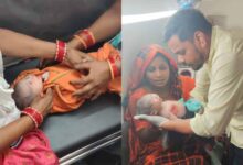108 एम्बुलेंस में गूंजी किलकारी, महिला ने रास्ते में दिया बच्चे को जन्म, मां-बच्चा सुरक्षित