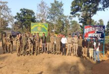 नारायणपुर में नक्सलियों के प्रतीकों पर कार्रवाई, सुरक्षा बलों ने ध्वस्त किए स्मारक