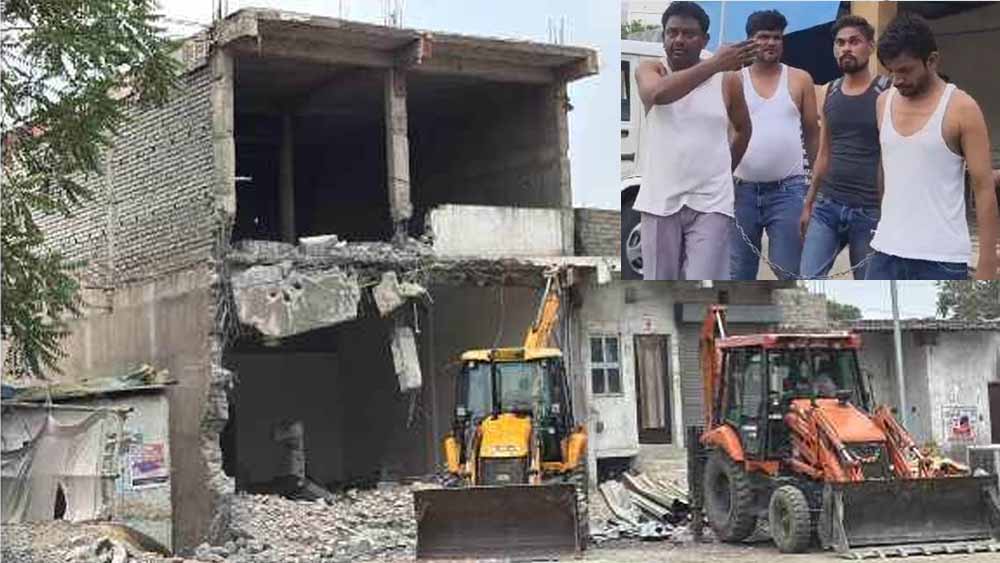 कोरबा में भाजपा नेता पर हमले के आरोपी रज्जाक पर बड़ा एक्शन, जमींदोज हुआ साम्राज्य