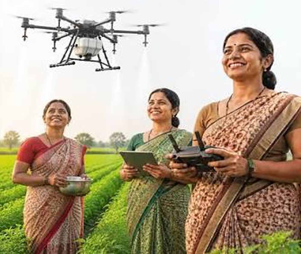 मुख्यमंत्री विष्णुदेव साय की पहल से जशपुर की महिलाएं बनेंगी ‘ड्रोन दीदी’