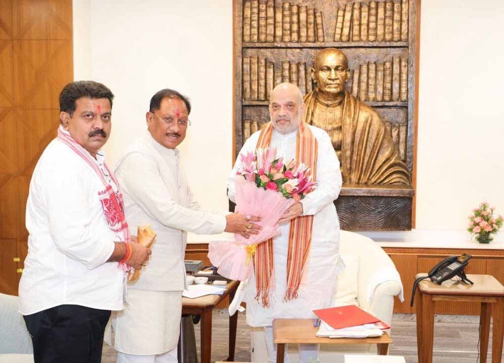 CM साय ने केंद्रीय नेताओं से की बस्तर के विकास पर चर्चा, आयुर्वेदिक AIIMS खोलने की उठाई मांग
