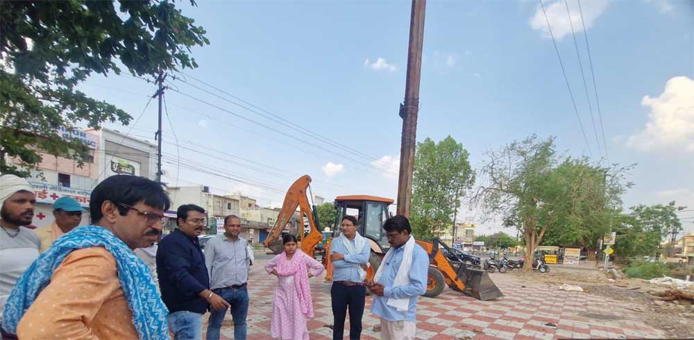 हनोदा माइनर नहर क्षेत्र में अतिक्रमण हटाने की बड़ी कार्रवाई