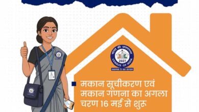 जनगणना 2027 का प्रथम चरण प्रदेश में सफलतापूर्वक संपन्न