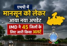 मानसून को लेकर नया अपडेट, 45 जिलों में बारिश और तेज हवाओं का अलर्ट