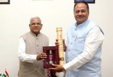 द्मश्री अलंकरण मिलने पर परिषद में अभिनंदन समारोह