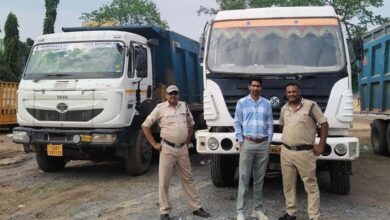सारंगढ़-बिलाईगढ़ में खनिज विभाग की बड़ी कार्रवाई 1 पोकलेन और 6 हाईवा जब्त सारंगढ़-बिलाईगढ़ में खनिज विभाग की बड़ी कार्रवाई 1 पोकलेन और 6 हाईवा जब्त