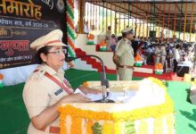 पुलिस प्रशिक्षण शाला उज्जैन में 206 नव आरक्षकों का दीक्षांत समारोह संपन्न