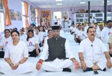 बड़ा तालाब से टीटी नगर स्टेडियम तक गूंजा योग का संदेश