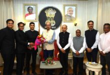 राज्यपाल से परिवीक्षाधीन आईएएस अधिकारियों ने की सौजन्य भेंट