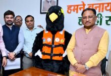 राष्ट्रीय कायाकिंग-केनोईंग प्रतियोगिता के मस्कट ‘पहाड़ी मैना’ का मुख्यमंत्री ने किया विमोचन