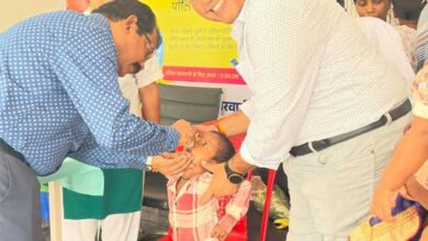 दो बूंदों से सुरक्षित बचपन की ओर बढ़ा जीपीएम, राष्ट्रीय पल्स पोलियो अभियान का शुभारंभ, 53 हजार से अधिक बच्चों को पोलियो की खुराक पिलाने का लक्ष्य