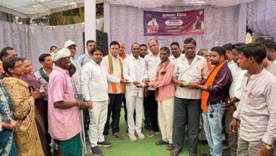 पाली के ग्राम पंचायत मुड़ापार में जनसमस्या निवारण शिविर का हुआ आयोजन 238 आवेदनों का हुआ त्वरित निराकरण