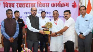 रक्तदान सबसे बड़ा दान, इससे बड़ी कोई सेवा नहीं – राज्यपाल डेका