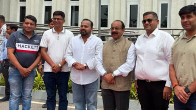 माननीय उपमुख्यमंत्री अरुण साव ने मनोकामना रथ को हरी झंडी दिखाकर किया जोहार जगन्नाथ कार्यक्रम का शुभारंभ माननीय उपमुख्यमंत्री अरुण साव ने मनोकामना रथ को हरी झंडी दिखाकर किया जोहार जगन्नाथ कार्यक्रम का शुभारंभ