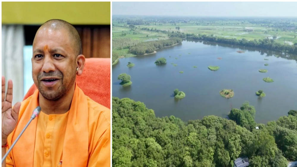सीएम योगी के नेतृत्व में चला सबसे बड़ा जल संरक्षण अभियान, देश के 27% अमृत सरोवर यूपी में