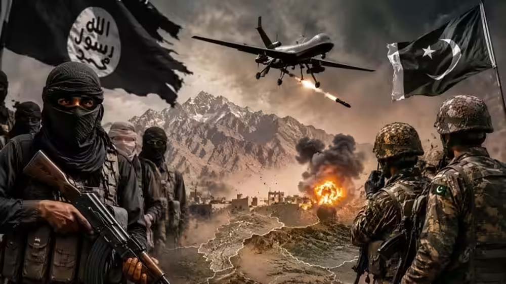 अफगानिस्तान–पाकिस्तान तनाव बढ़ा: ISIS ठिकानों पर तालिबान के ड्रोन हमले