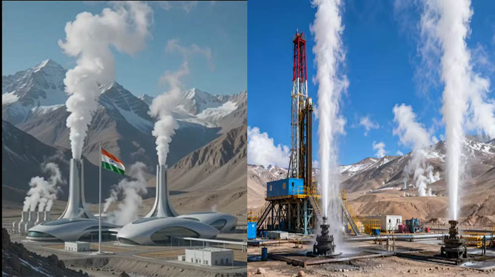 लद्दाख में ONGC का बड़ा कमाल, 14,000 फीट ऊंचाई पर खोदे 1000 मीटर गहरे जियोथर्मल कुएं, धरती की गर्मी से बनेगी बिजली