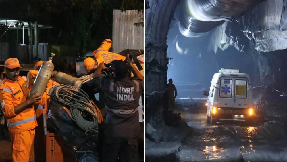 सिक्किम सुरंग हादसा: 10 मजदूरों की मौत, NDRF बोली- अंदर कितने लोग फंसे, अब भी स्पष्ट नहीं सिक्किम सुरंग हादसा: 10 मजदूरों की मौत, NDRF बोली- अंदर कितने लोग फंसे, अब भी स्पष्ट नहीं