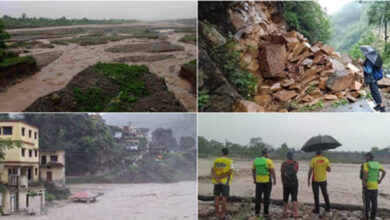 उत्तराखंड से हिमाचल तक बारिश का कहर, चारधाम रूट पर येलो अलर्ट, कांगड़ा में फ्लैश फ्लड से भारी तबाही उत्तराखंड से हिमाचल तक बारिश का कहर, चारधाम रूट पर येलो अलर्ट, कांगड़ा में फ्लैश फ्लड से भारी तबाही