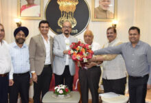 राज्यपाल डेका से निजी विश्वविद्यालयों के पदाधिकारियों ने की भेंट