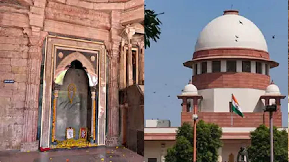 धार भोजशाला विवाद पर सुप्रीम कोर्ट में तीखी बहस, मुस्लिम पक्ष बोला- हेलीकॉप्टर नहीं है, तुषार मेहता ने दिया 900 मीटर वाला जवाब धार भोजशाला विवाद पर सुप्रीम कोर्ट में तीखी बहस, मुस्लिम पक्ष बोला- हेलीकॉप्टर नहीं है, तुषार मेहता ने दिया 900 मीटर वाला जवाब