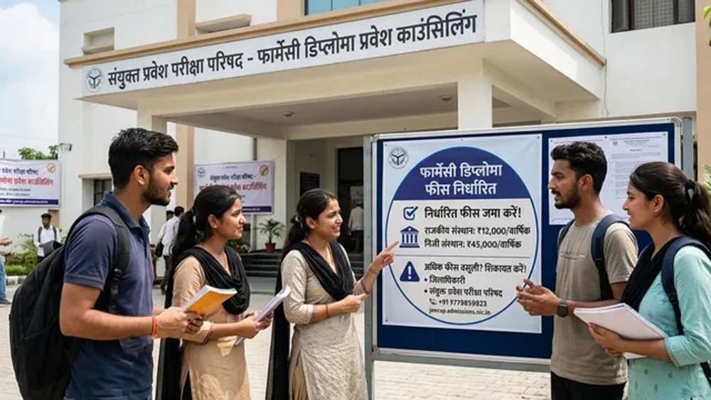 फार्मेसी डिप्लोमा प्रवेश में मनमानी फीस पर रोक, संस्थानों पर होगी सख्त कार्रवाई फार्मेसी डिप्लोमा प्रवेश में मनमानी फीस पर रोक, संस्थानों पर होगी सख्त कार्रवाई
