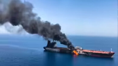 होर्मुज स्ट्रेट के पास LPG टैंकर पर मिसाइल हमला, 28 भारतीय सवार; भारतीय दूतावास ने जारी किया बयान होर्मुज स्ट्रेट के पास LPG टैंकर पर मिसाइल हमला, 28 भारतीय सवार; भारतीय दूतावास ने जारी किया बयान