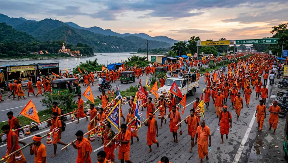 कांवड़ यात्रा के लिए आज से रूट डायवर्जन लागू, चारधाम यात्रा की व्यवस्था भी बदली; जानें पूरी डिटेल