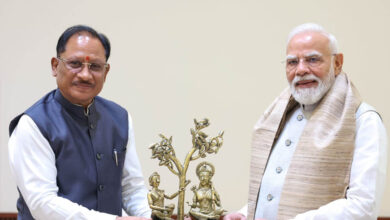 प्रधानमंत्री नरेंद्र मोदी से मुख्यमंत्री विष्णु देव साय ने की भेंट, छत्तीसगढ़ के विकास और ‘बस्तर विजन’ पर हुई विस्तृत चर्चा