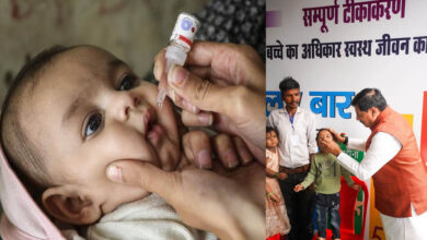 राष्ट्रीय पल्स पोलियो अभियान का सफल आयोजन