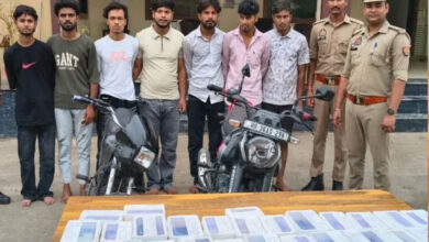 मथुरा पुलिस का बड़ा खुलासा, ऐप के जरिए युवकों को फंसाकर ब्लैकमेल करने वाला गिरोह गिरफ्तार