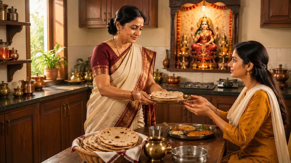 रसोई में भूलकर भी हाथ में न दें रोटी, वास्तु शास्त्र में माना गया है अशुभ रसोई में भूलकर भी हाथ में न दें रोटी, वास्तु शास्त्र में माना गया है अशुभ