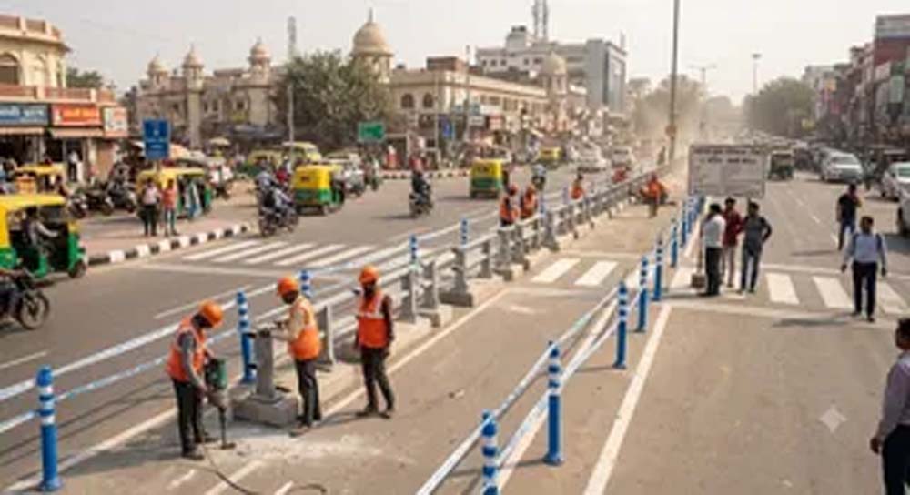 लखनऊ के 69 चौराहों पर लगेंगे स्थायी बैरियर, सुधरेगी यातायात व्यवस्था