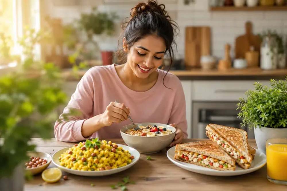 सुबह की भागदौड़ में भी हेल्दी नाश्ता, ट्राय करें 3 क्विक ब्रेकफास्ट रेसिपी सुबह की भागदौड़ में भी हेल्दी नाश्ता, ट्राय करें 3 क्विक ब्रेकफास्ट रेसिपी