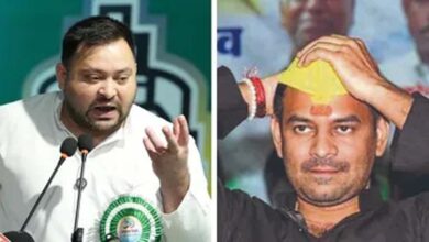 तेजप्रताप की गिरफ्तारी पर भड़के तेजस्वी, बड़े आंदोलन की दी चेतावनी तेजप्रताप की गिरफ्तारी पर भड़के तेजस्वी, बड़े आंदोलन की दी चेतावनी