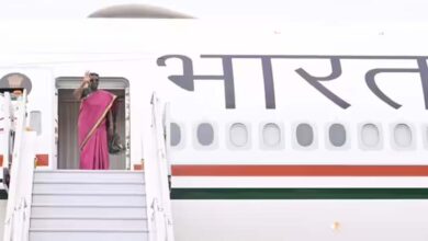राष्ट्रपति द्रौपदी मुर्मू तीन यूरोपीय देशों की यात्रा पर रवाना, बढ़ेगा सहयोग राष्ट्रपति द्रौपदी मुर्मू तीन यूरोपीय देशों की यात्रा पर रवाना, बढ़ेगा सहयोग