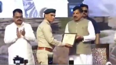 मुख्यमंत्री डॉ. यादव ने अंतर्राष्ट्रीय बाघ दिवस पर एसटीएफ जबलपुर के वनरक्षक  तौहेल को किया सम्मानित