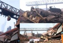 Bhilai Steel Plant में बड़ा हादसा, 50 फीट नीचे गिरा क्रेन का केबिन; ऑपरेटर गंभीर घायल