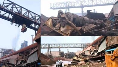 Bhilai Steel Plant में बड़ा हादसा, 50 फीट नीचे गिरा क्रेन का केबिन; ऑपरेटर गंभीर घायल