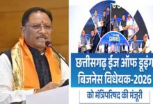CG में ‘ईज ऑफ डूइंग बिजनेस’ विधेयक लागू, उद्योग और निवेश को मिलेगी नई रफ्तार